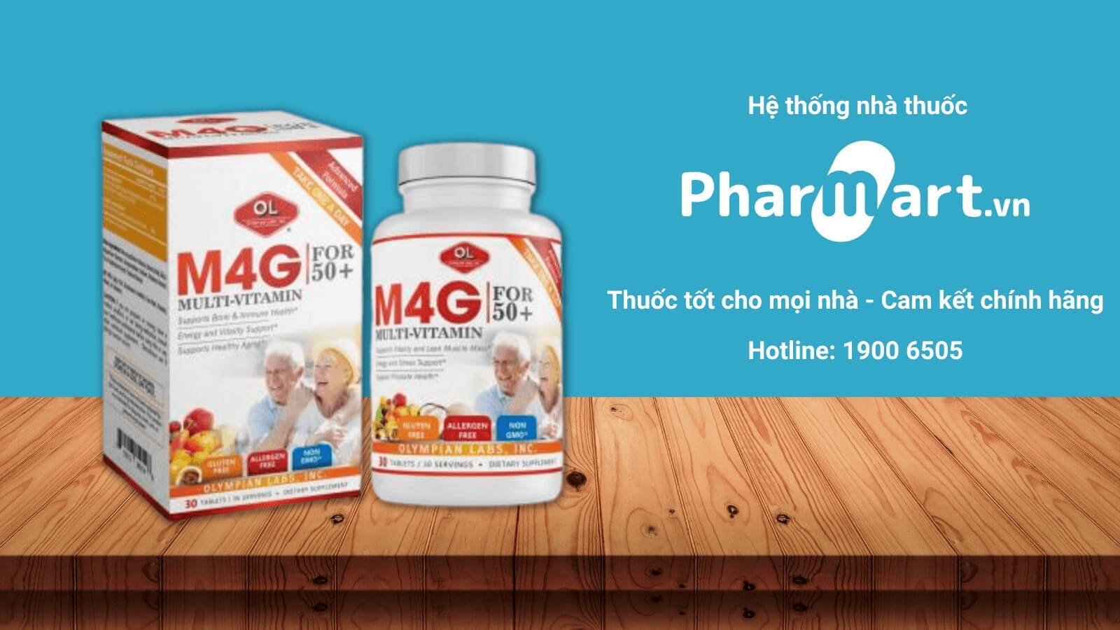 Mua M4G tại hệ thống nhà thuốc Pharmart