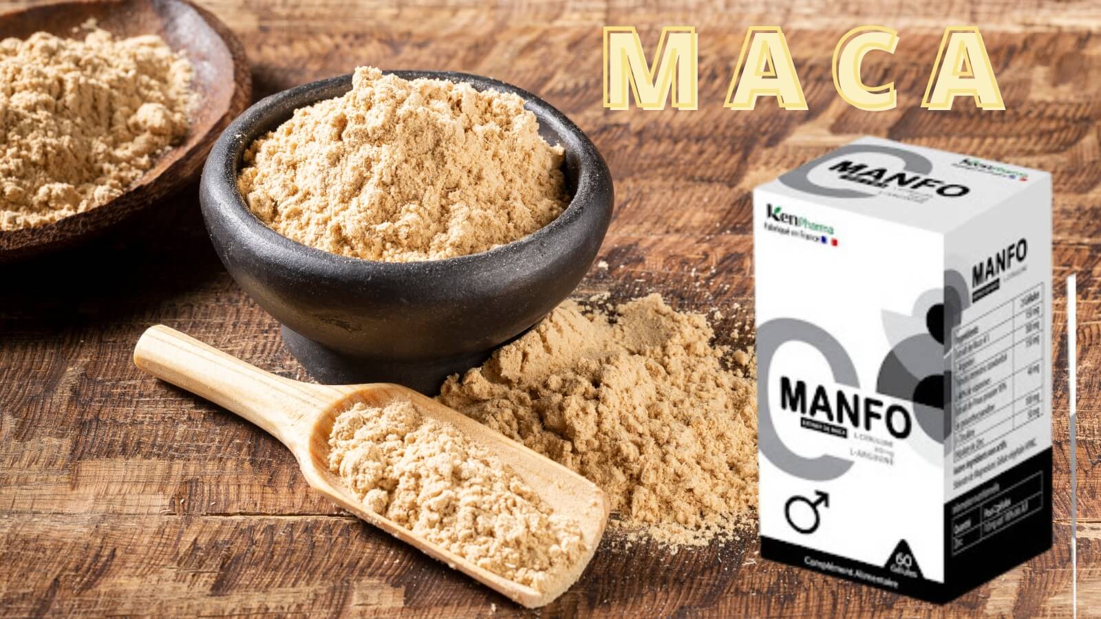Manfo chứa hàm lượng cao chiết xuất Maca