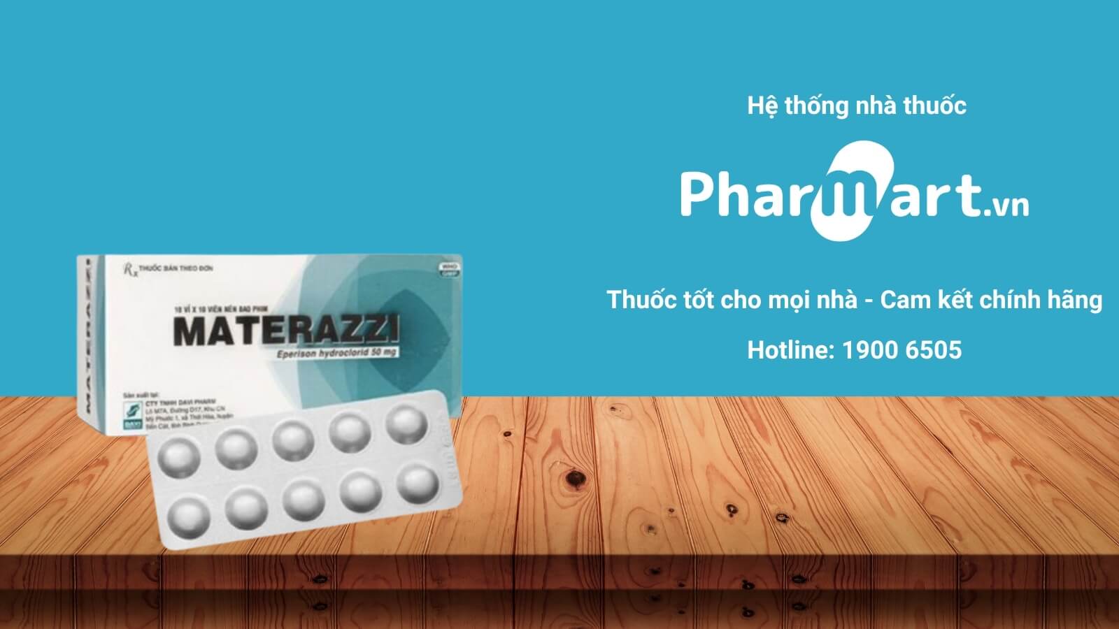 Mua ngay thuốc Materazzi 50mg tại Pharmart.vn