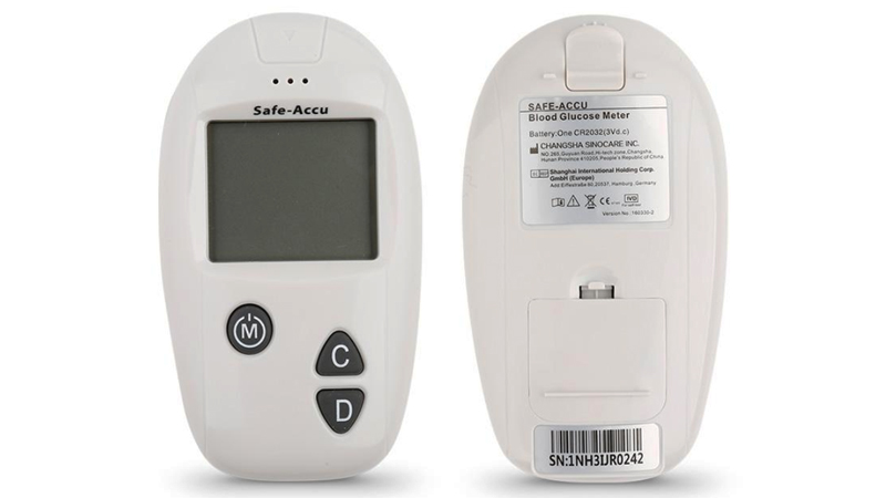 Máy đo đường huyết Sinocare Safe-Accu được nhiều khách hàng lựa chọn