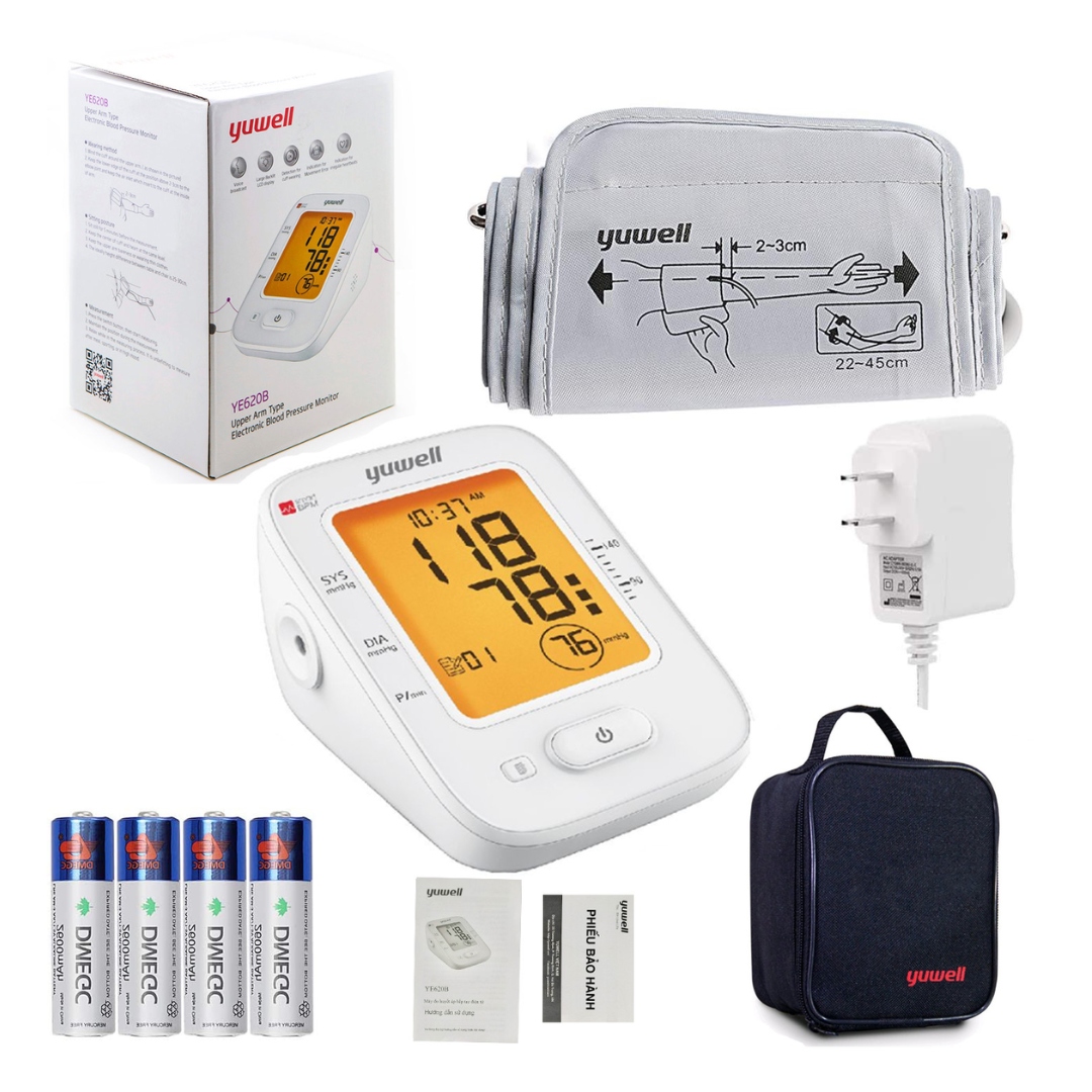 Máy đo huyết áp bằng giọng nói Yuwell YE620B