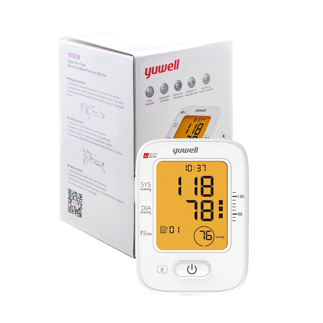 Máy đo huyết áp bằng giọng nói Yuwell YE620B