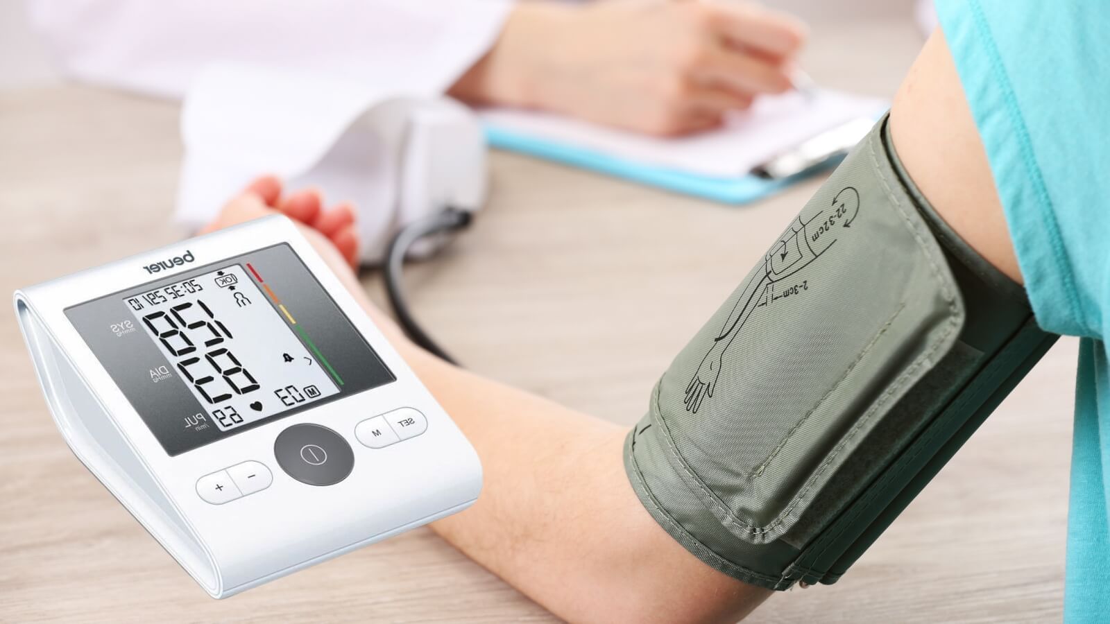 Máy đo huyết áp bắp tay Beurer BM28