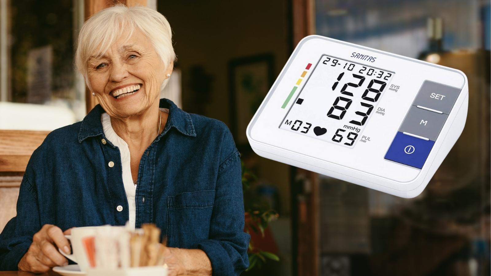 Máy đo huyết áp bắp tay Beurer Sanitas SBM38