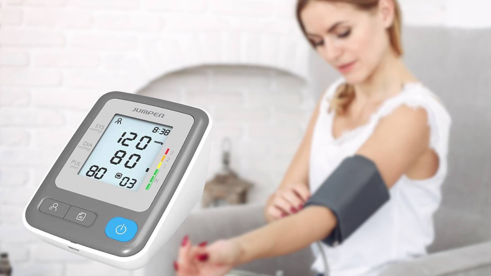 Máy đo huyết áp bắp tay Jumper JPD HA300