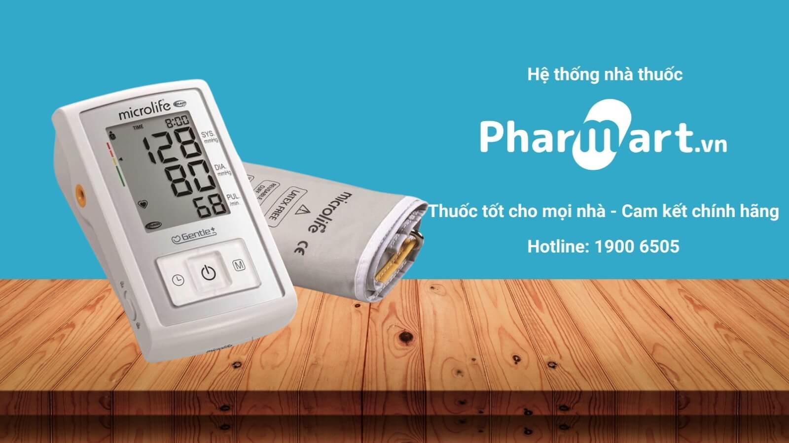 Máy đo huyết áp Microlife A3 Basic được phân phối chính hãng tại Pharmart