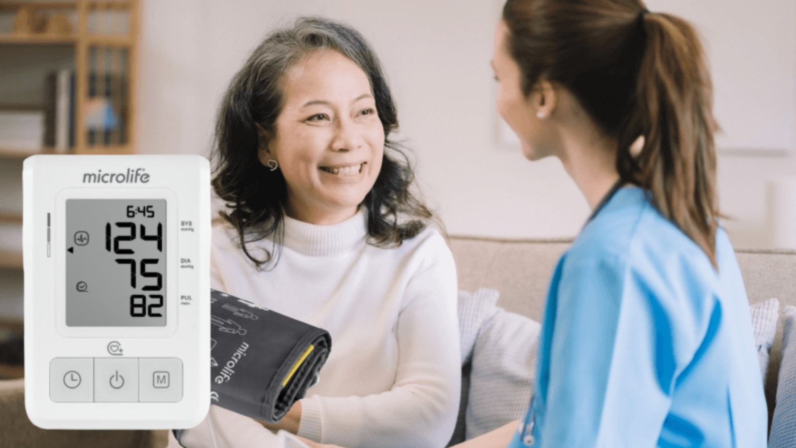 M&aacute;y đo huyết &aacute;p bắp tay Microlife B2 Basic tiện lợi cho mọi nh&agrave;