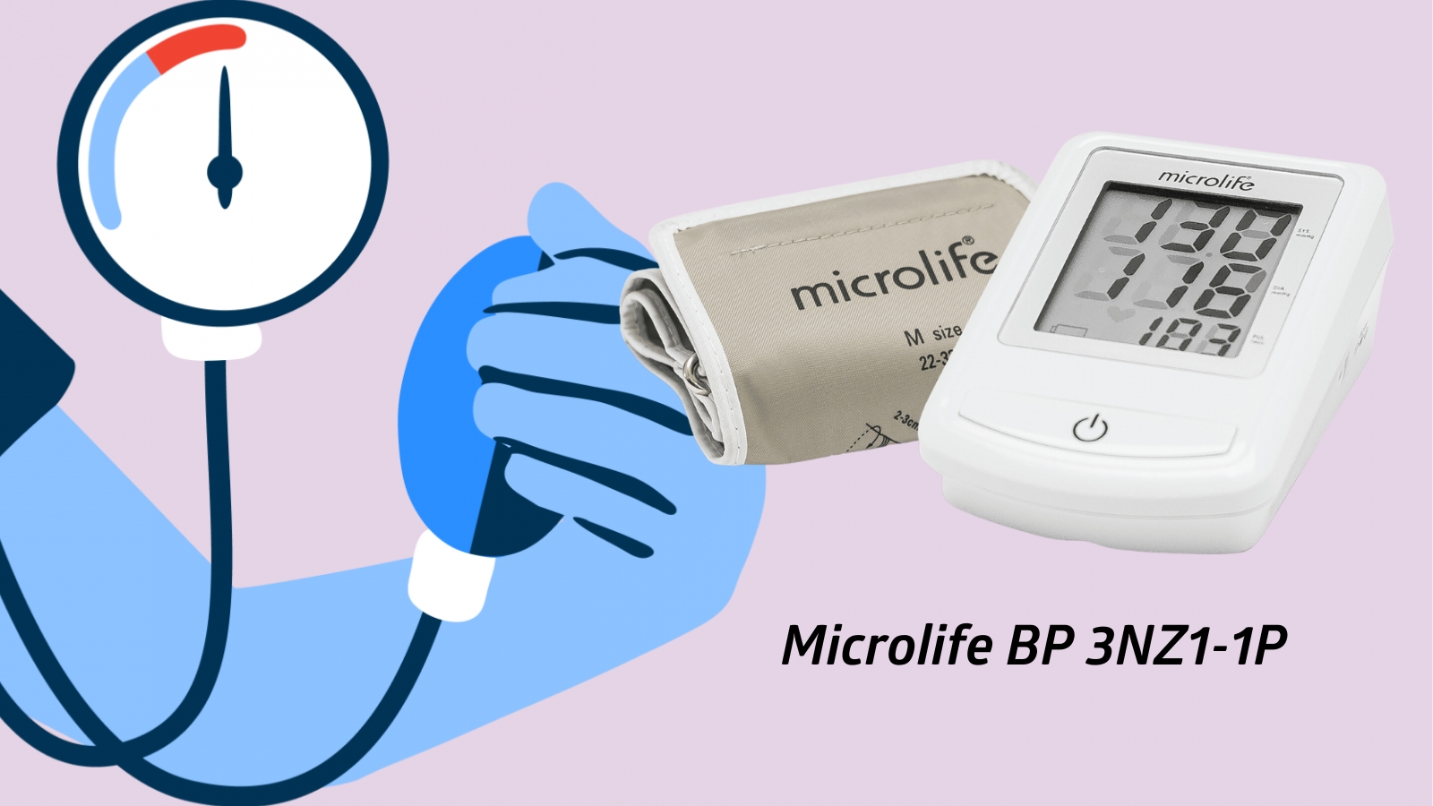 Máy đo huyết áp tự động Microlife BP 3NZ1-1P tiện lợi