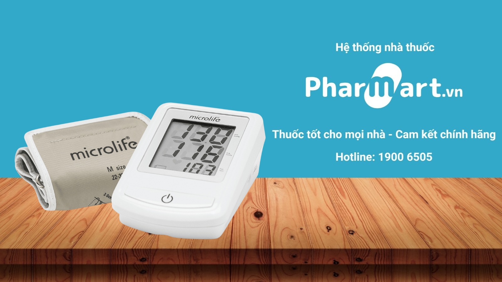 Pharmart.vn - Địa chỉ mua máy đo huyết áp Microlife BP 3NZ1-1P uy tín