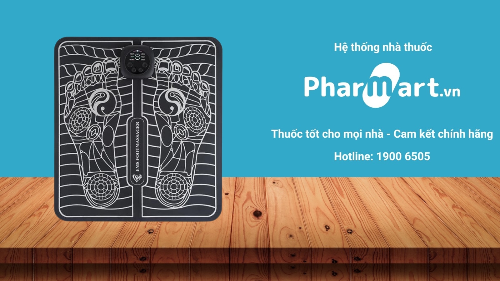 Địa Chỉ Mua Máy Massage Bàn Chân EMS HM C3 Uy Tín