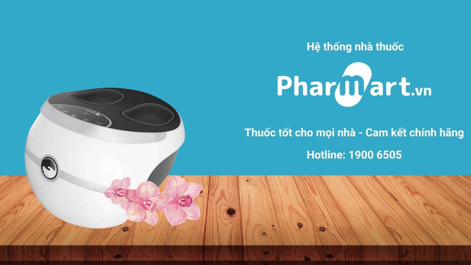 Đặt mua m&aacute;y massage ch&acirc;n Hasuta HMF-260 gi&aacute; tốt tại Pharmart