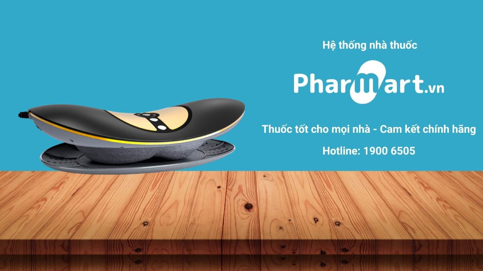 Máy massage lưng Alphay JKAH-2C được phân phối chính hãng tại Pharmart