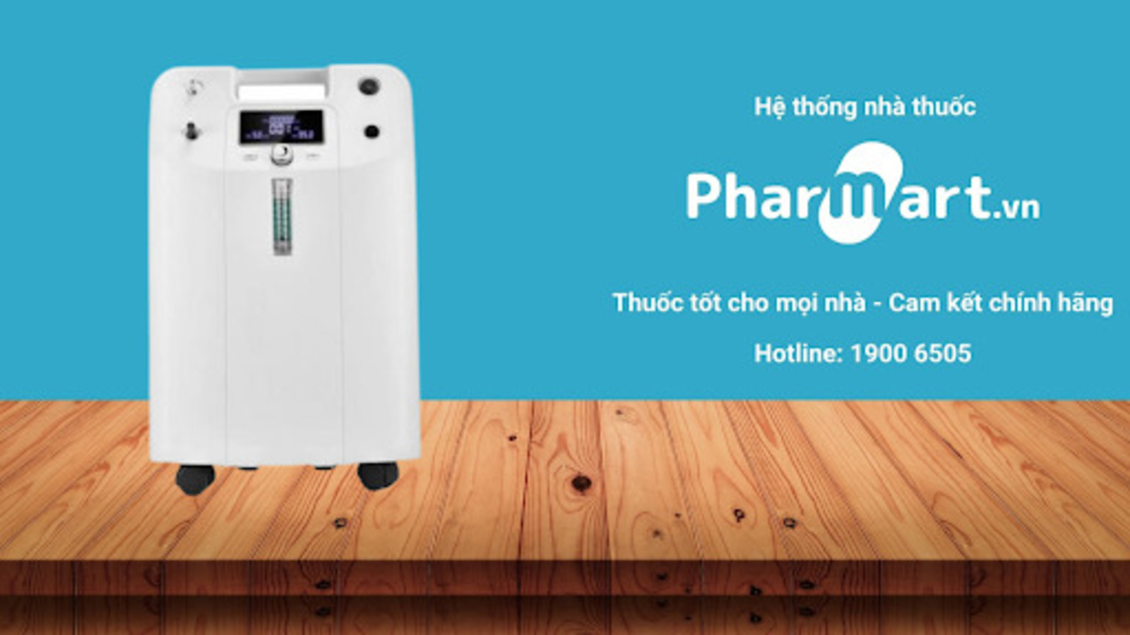 Máy tạo oxy 5L KcareU KJR-Y51W tại hệ thống nhà thuốc Pharmart.vn