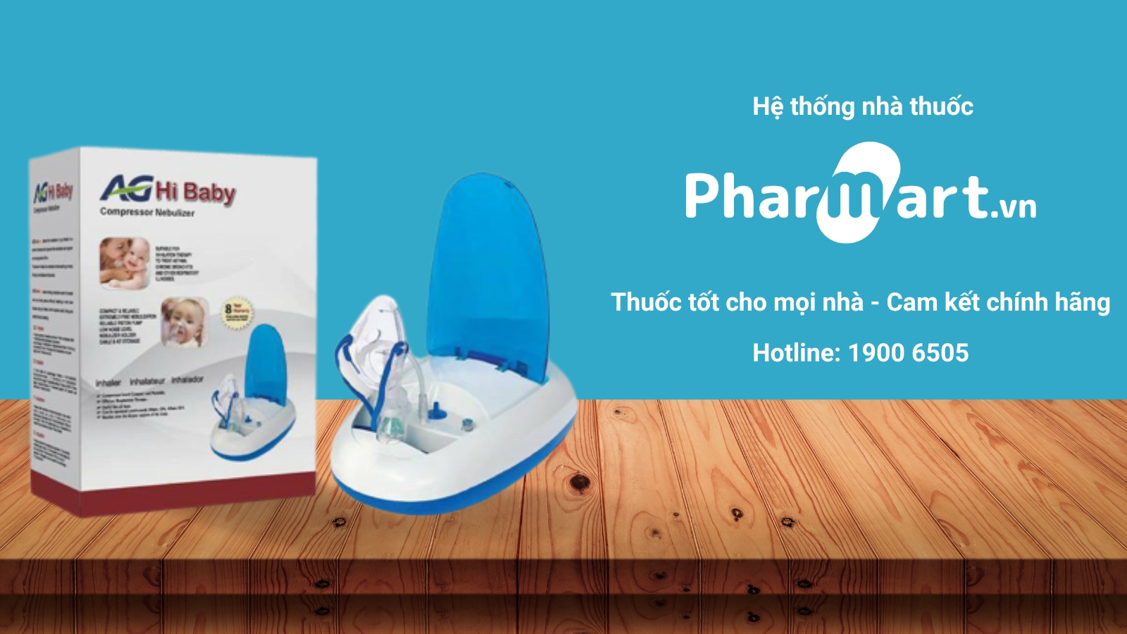 Đặt ngay máy xông hút AG Hibaby chính hãng tại Pharmart