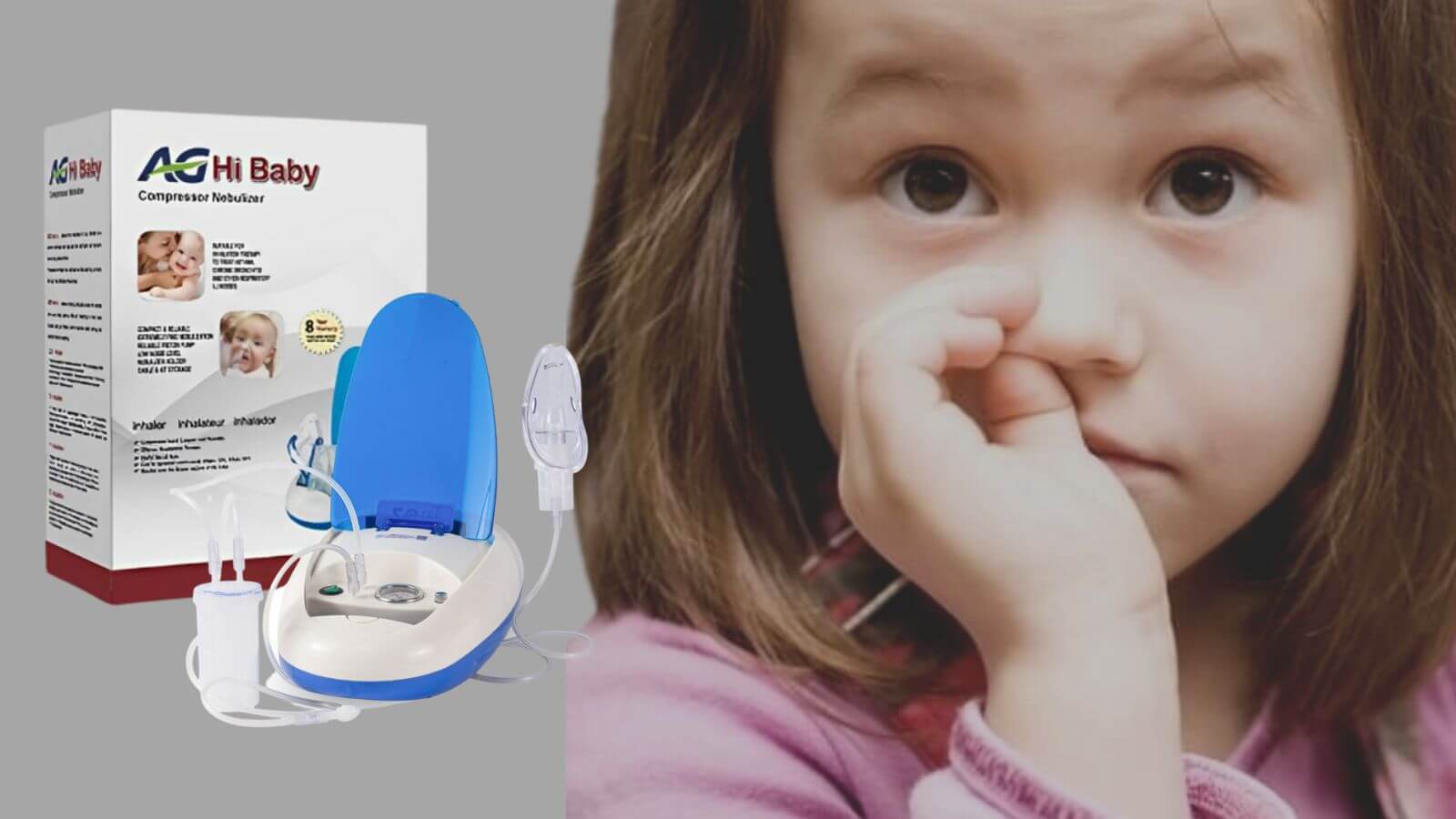 Máy xông hút AG Hibaby AG601 chính hãng