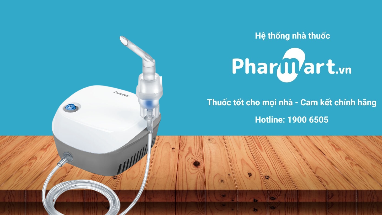 Mua Máy xông khí dung Beurer IH18 uy tín tại Pharmart.vn