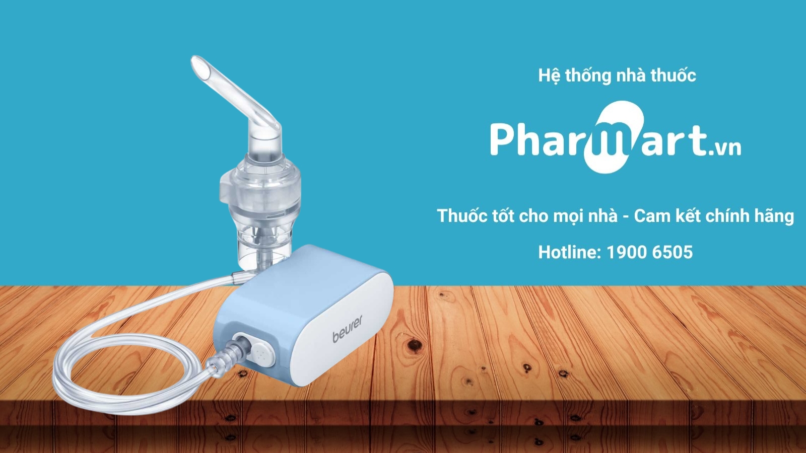 Mua máy khí dung Beurer IH60 chính hãng tại Pharmart.vn