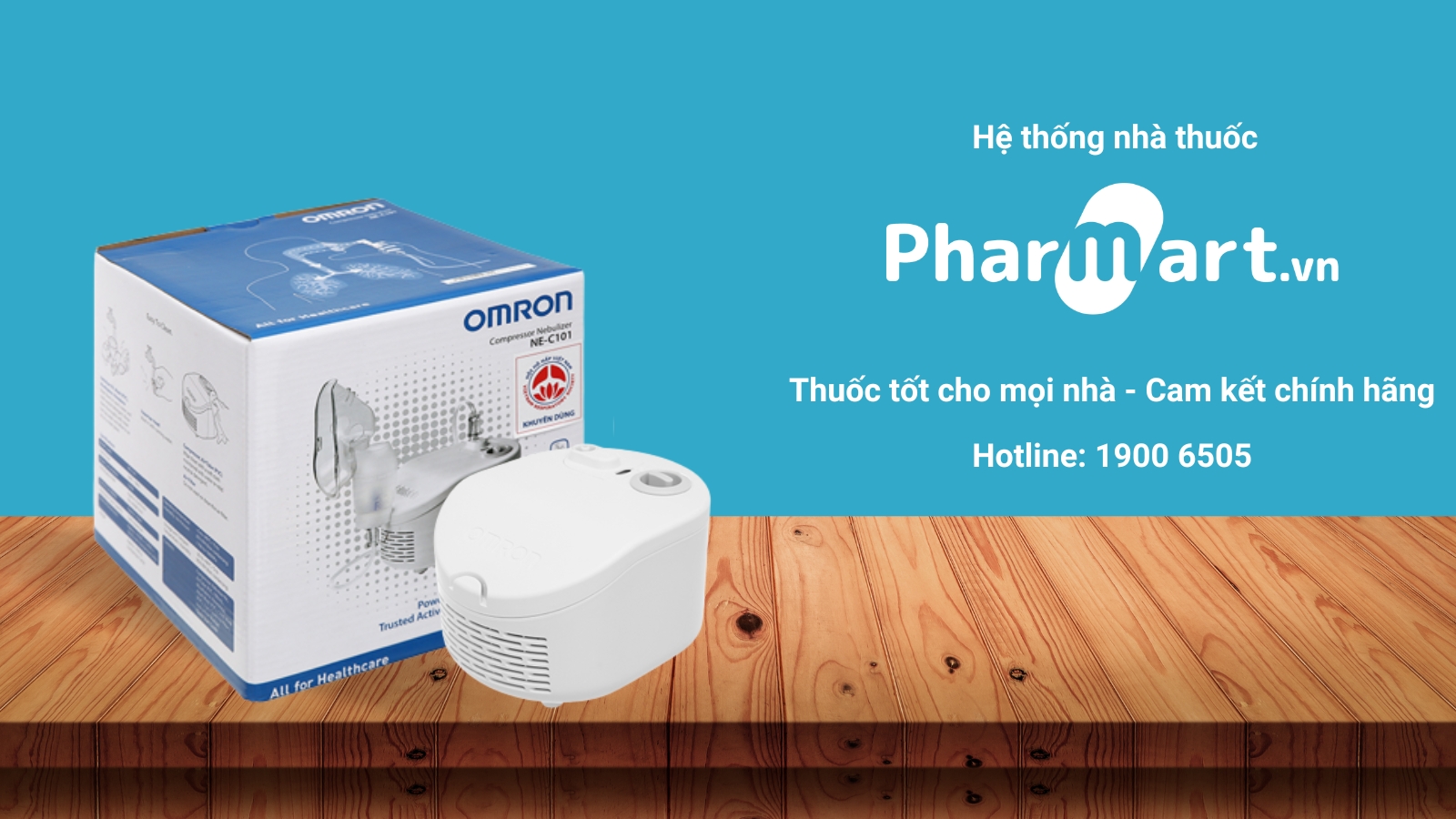 Đặt mua máy dung khí Omron NE C101 giá tốt tại Pharmart
