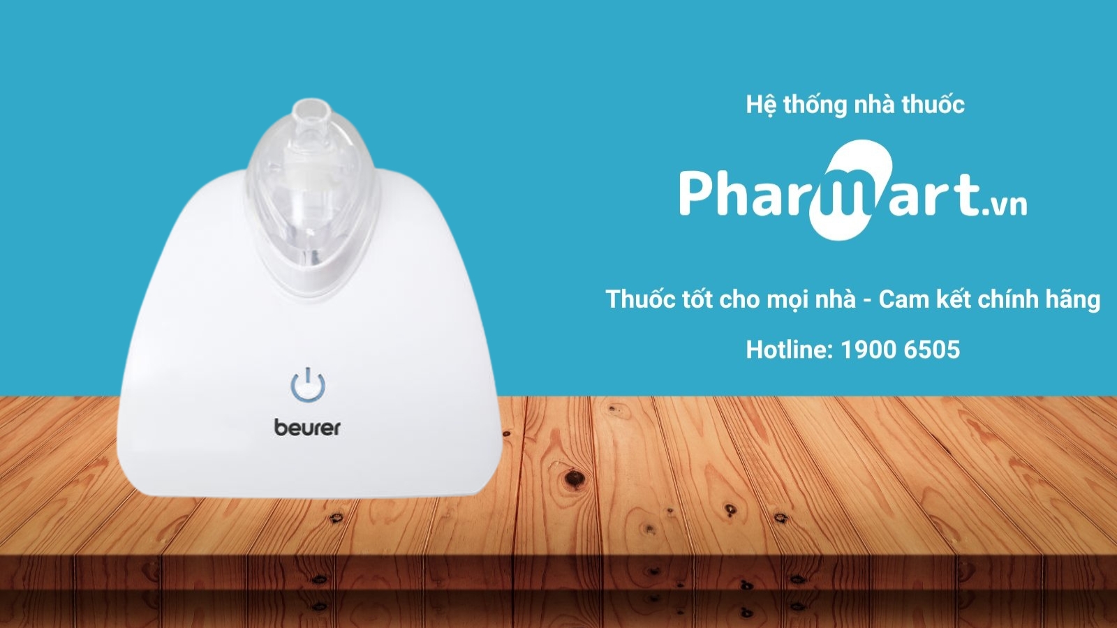 Pharmart.vn - địa chỉ mua Máy xông mũi họng Beurer IH40 uy tín