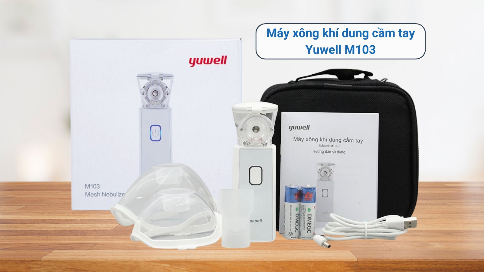 Máy xông khí dung Yuwell M103 đang được người tiêu dùng ưa chuộng
