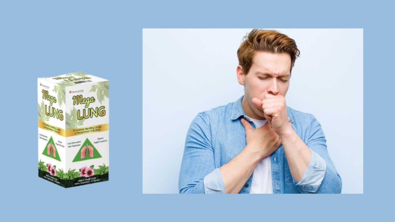 Mega LUNG – Bổ phổi, giảm ho, giảm đờm