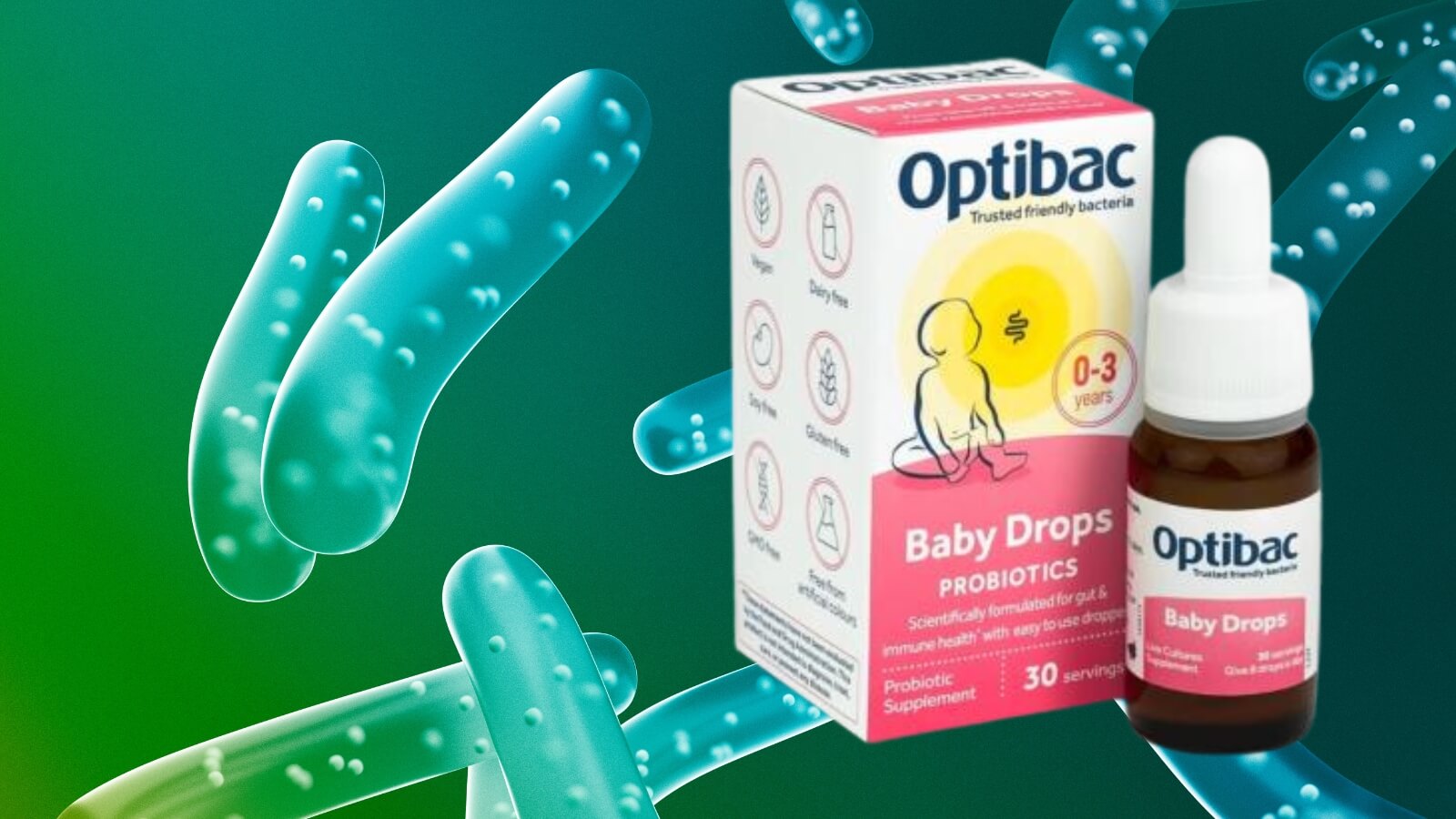 Men OptiBac Probiotics - Bảo vệ sức khoẻ trẻ nhỏ