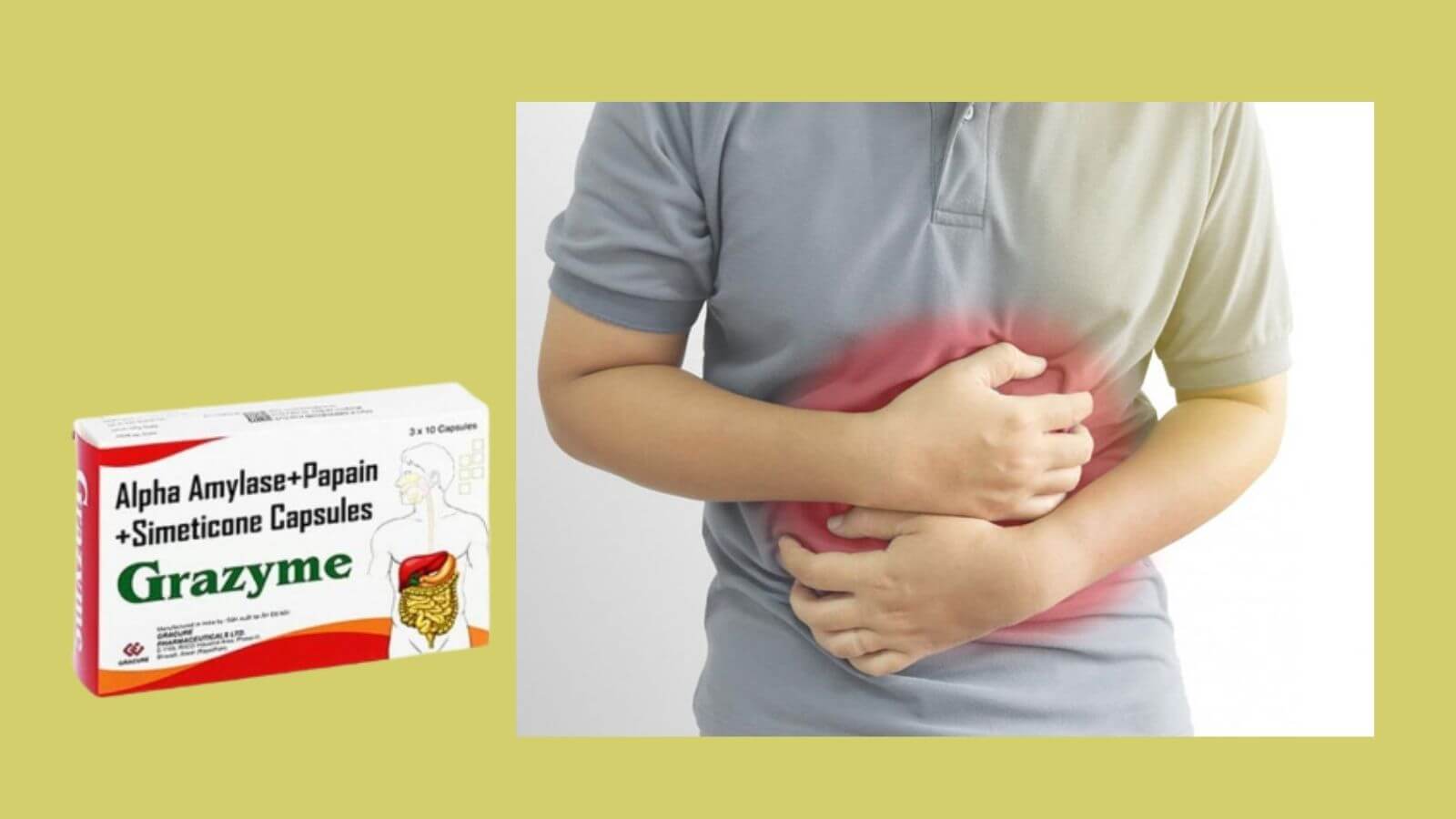 Men tiêu hóa Grazyme - Giúp ăn ngon, trị đầy hơi, khó tiêu