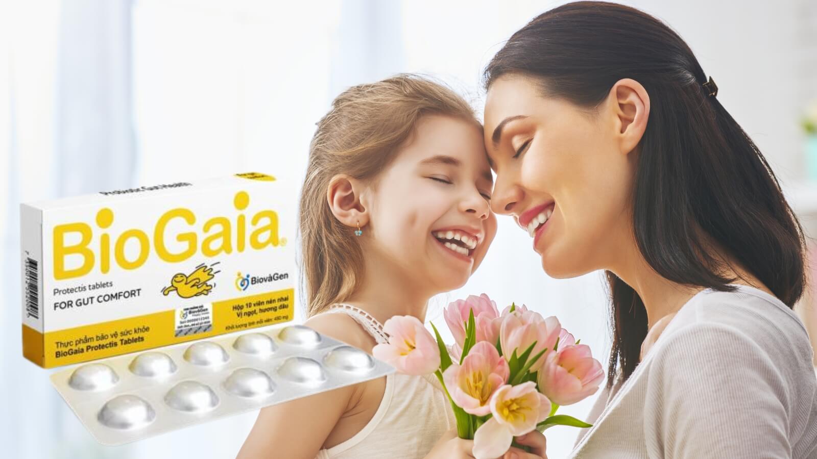 Men vi sinh Biogaia Protectis Tablets bổ sung tỷ lợi khuẩn cho đường tiêu hoá của bạn