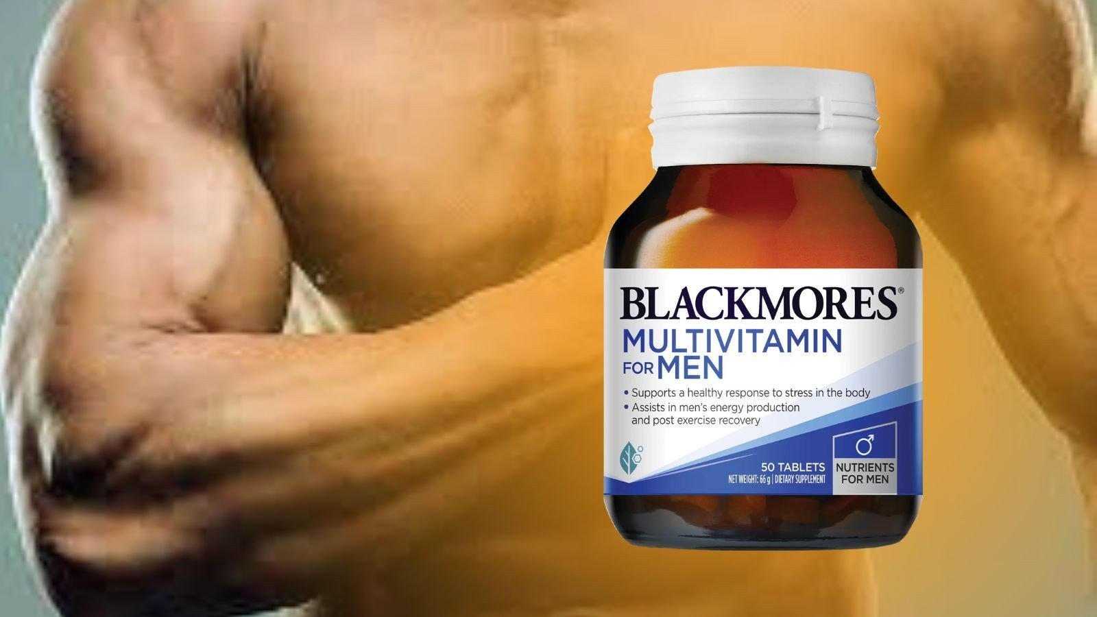 Men's Performance Multi Blackmores (50 viên) - Viên uống tăng cường sinh lực nam giới