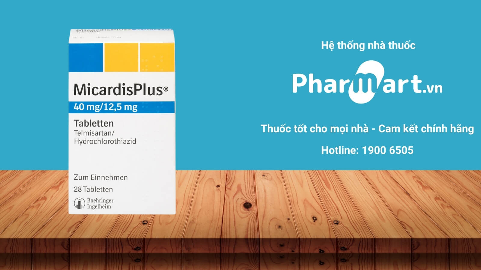 Mua ngay Micardis Plus tại Pharmart.vn