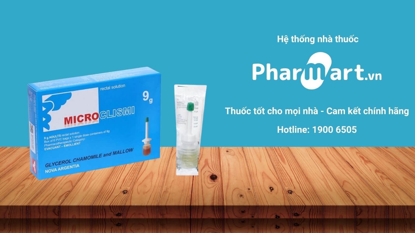 Mua Microclismi 9g chính hãng tại Pharmart.vn