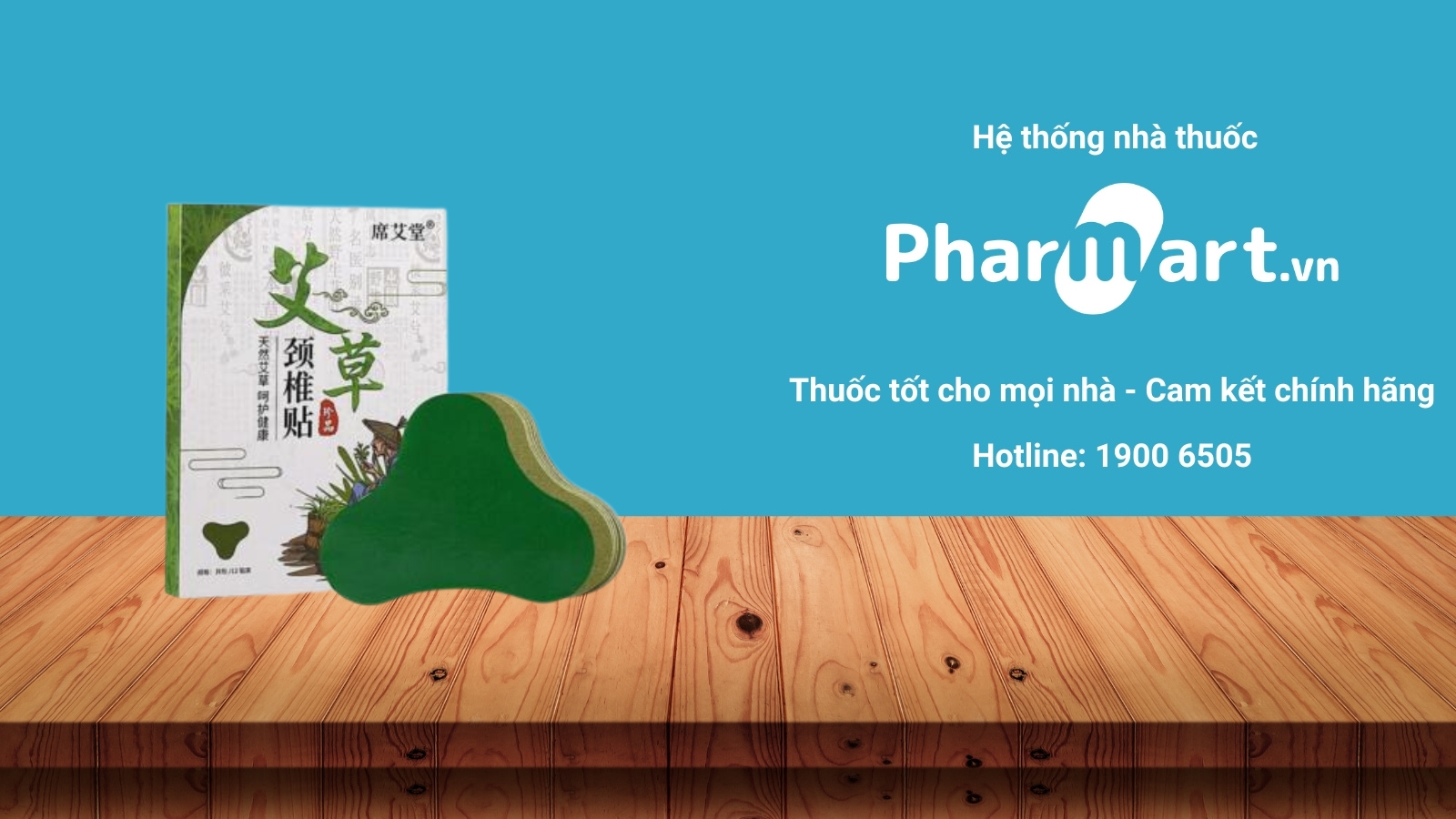 Mua ngay Miếng dán ngải cứu chính hãng tại Pharmart.vn
