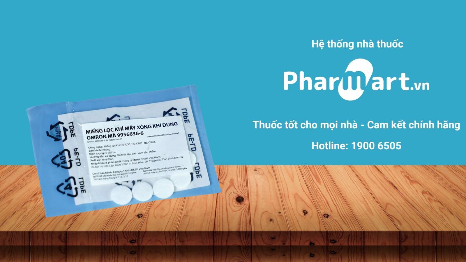 Địa chỉ mua miếng lọc khí máy khi dung Omron NE-C802