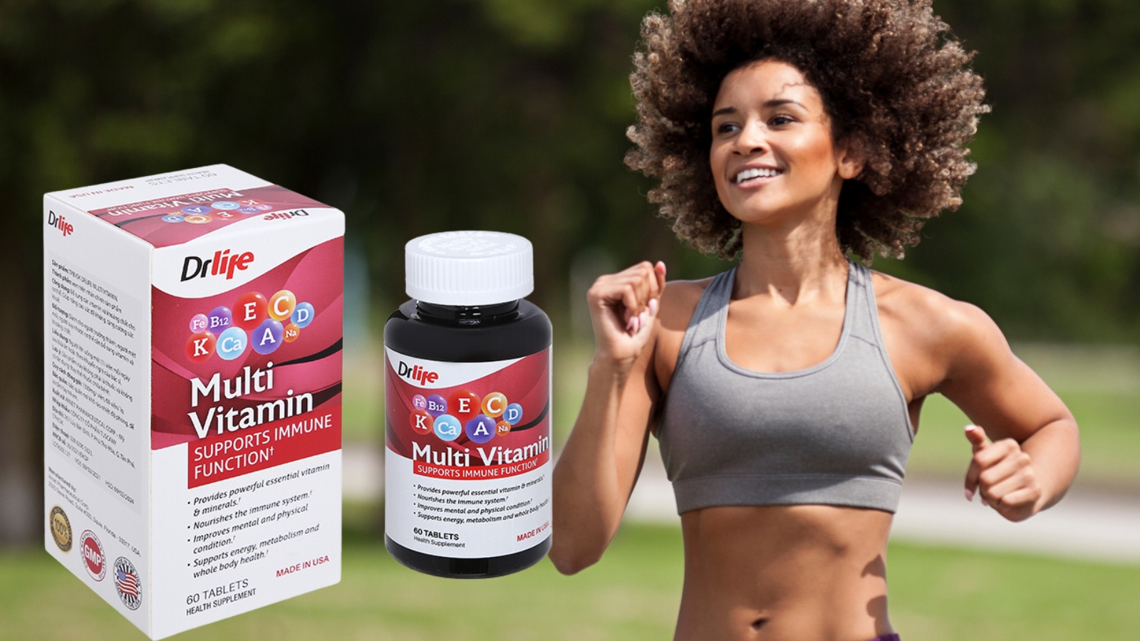 Bổ sung đầy đủ Vitamin và khoáng chất giúp tăng cường sức khỏe cho cơ thể