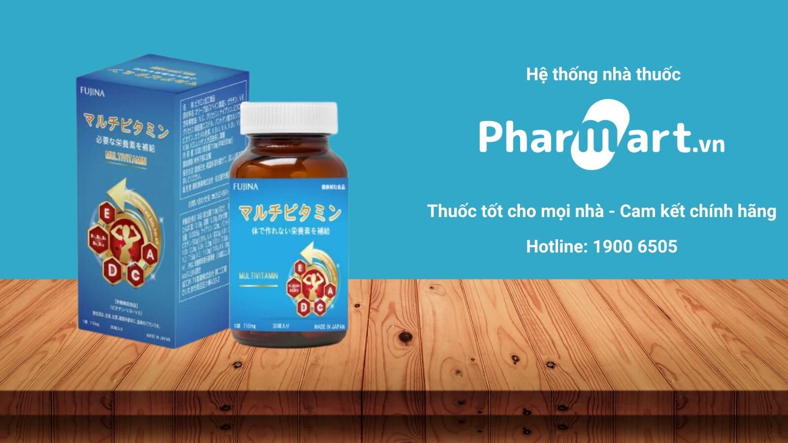 Mua ngay Multivitamin Fujina chính hãng tại Pharmart.vn