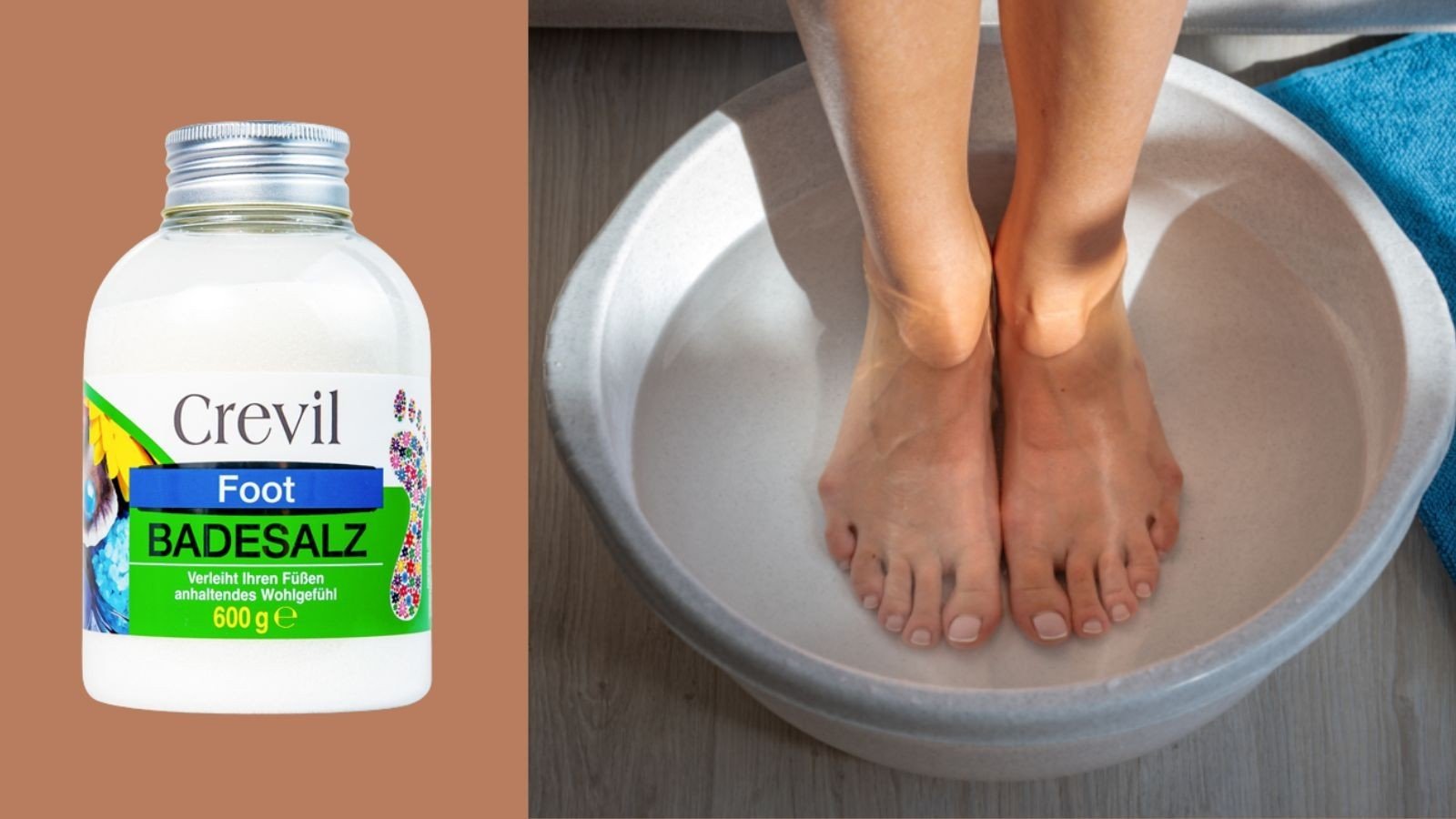 Muối ngâm chân Crevil foot – Hỗ trợ giảm đau nhức xương khớp