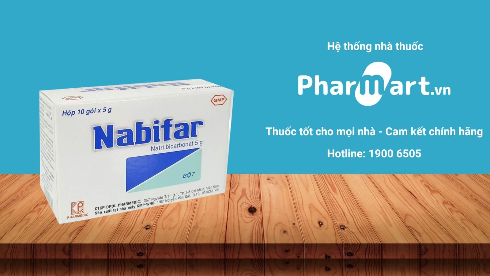 Mua Muối phụ khoa Nabifar tại Pharmart.vn