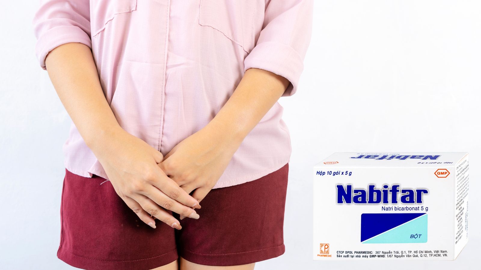 Nabifa 5g - Vệ sinh phụ khoa, khử mùi hôi nách