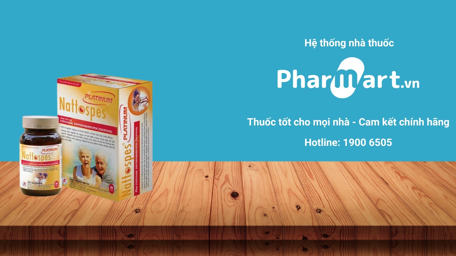 Nattospes Platinum chính hãng đang được bán tại Pharmart.vn