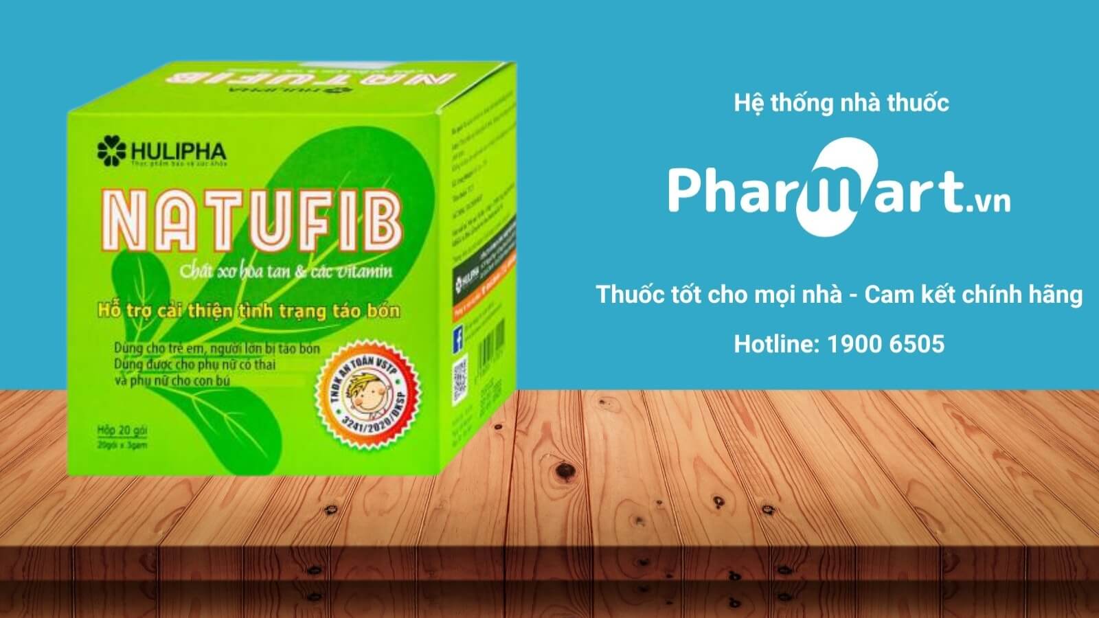 Giá và địa chỉ mua Natufib Hulipha uy tín, chất lượng