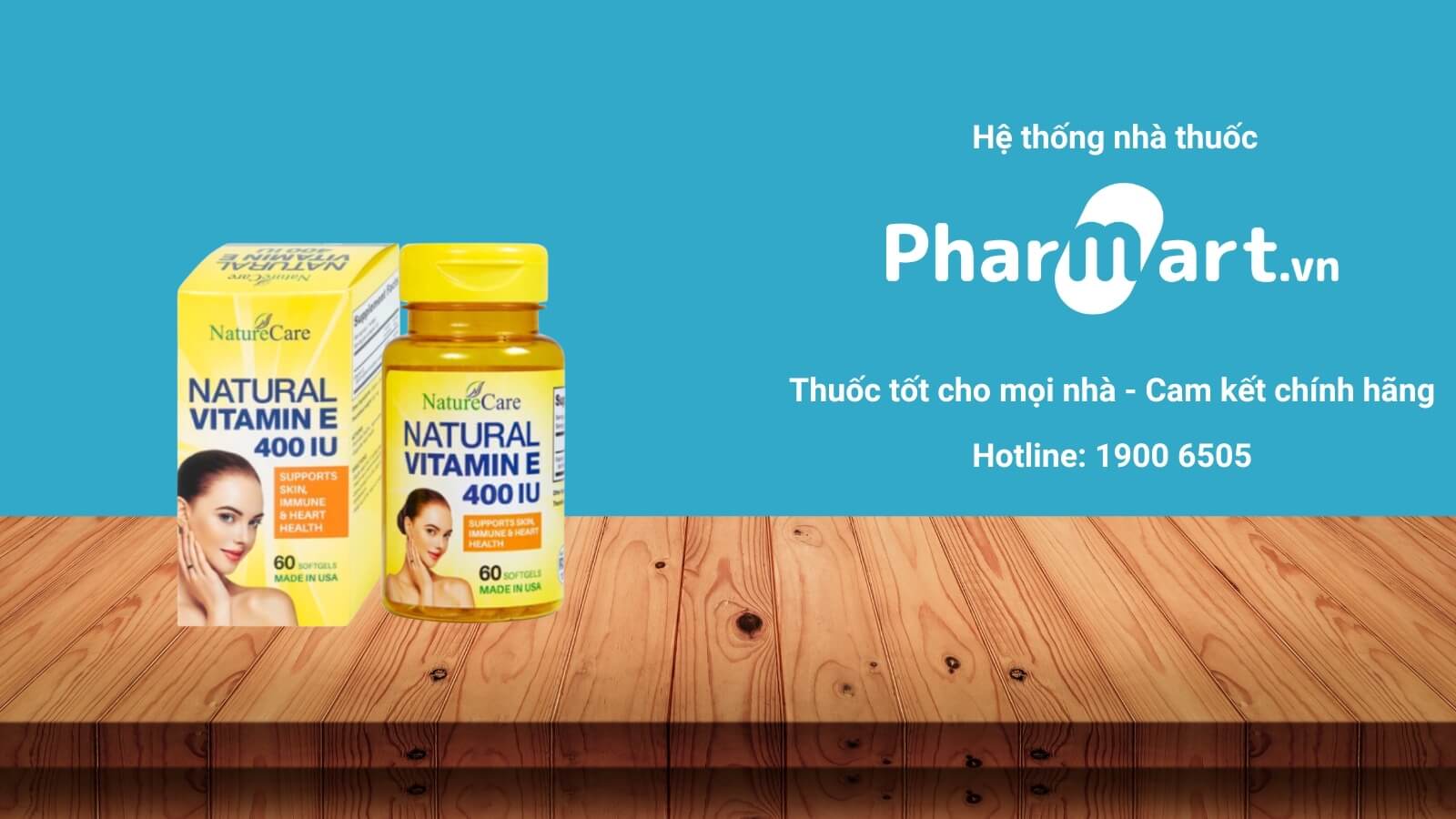 Mua ngay Natural Vitamin E 400IU tại Pharmart.vn