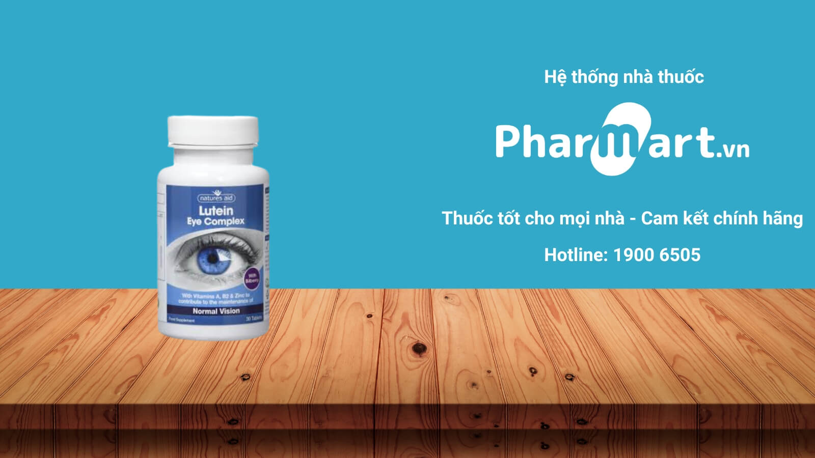 Mua Natures Aid Lutein Eye Complex chính hãng tại Pharmart.vn 
