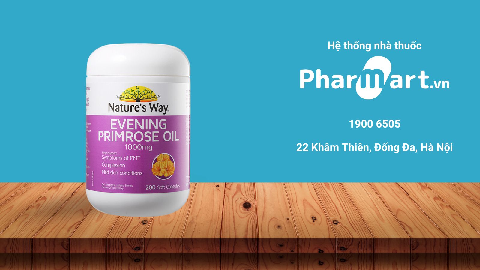 Mua Nature’s Way Evening Primrose Oil tại nhà thuốc Pharmart