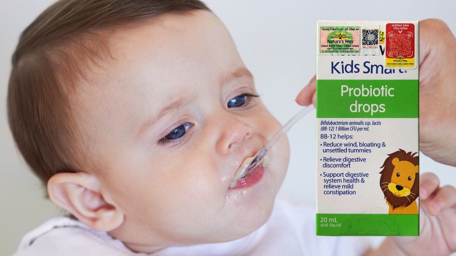 Nature's Way Kids Smart PROBIOTIC tốt cho hệ tiêu hóa của trẻ