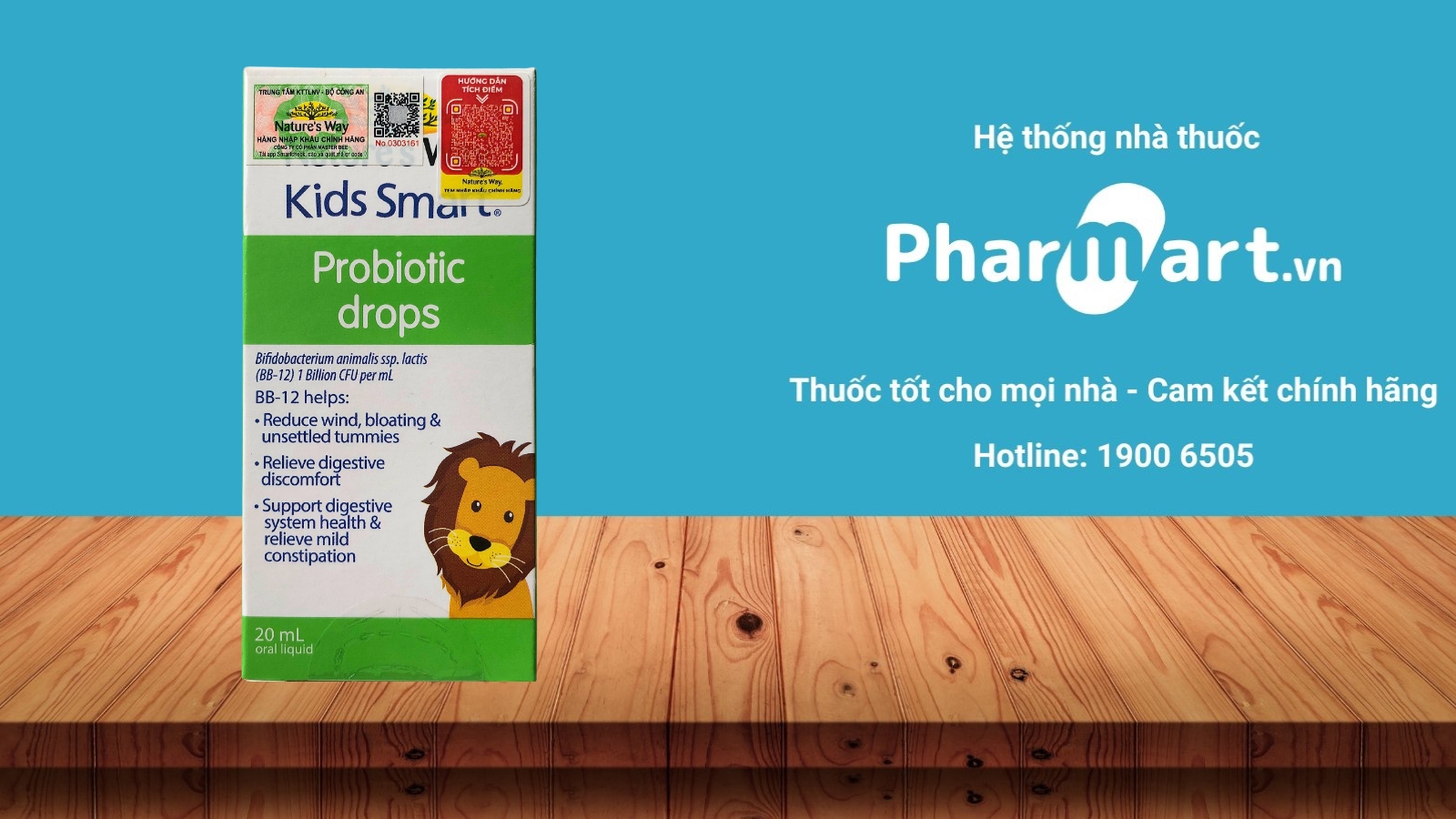 Địa chỉ mua Nature's Way Kids Smart Probiotic uy tín.