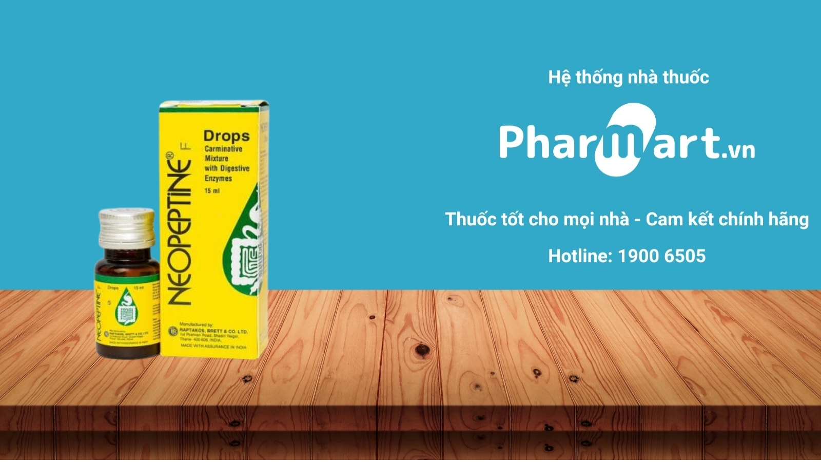 Mua ngay dung dịch uống Neopeptine F Drops chính hãng tại Pharmart.vn