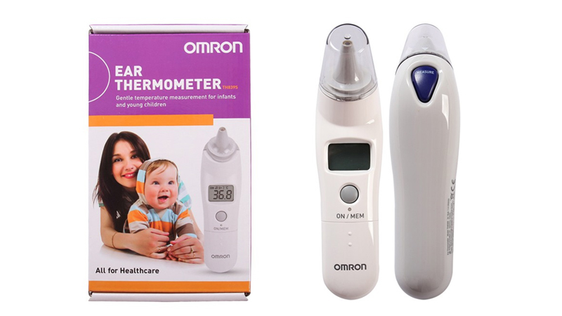 Nhiệt kế đo tai TH839S có thể xem lại kết quả đo