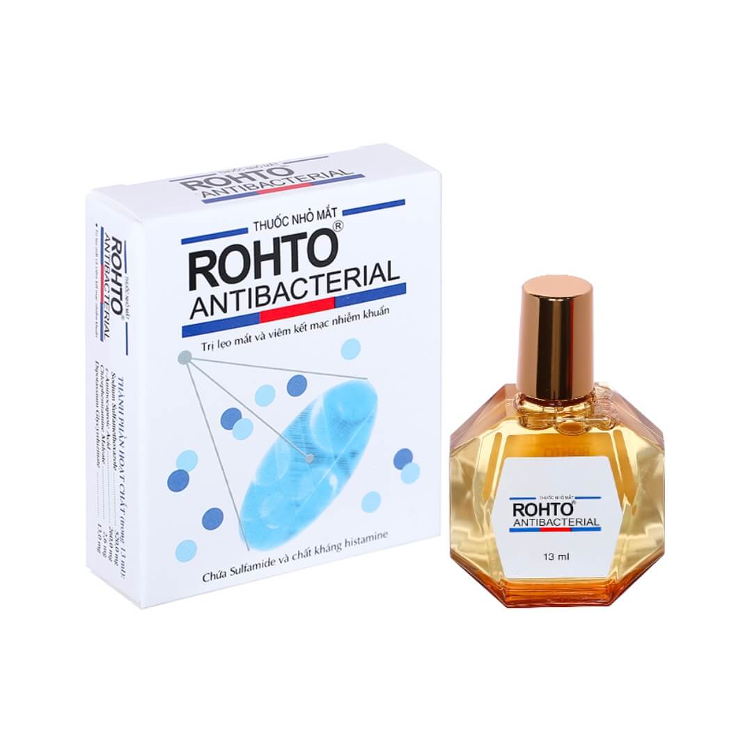 Thuốc Nhỏ Mắt Rohto Antibacterial