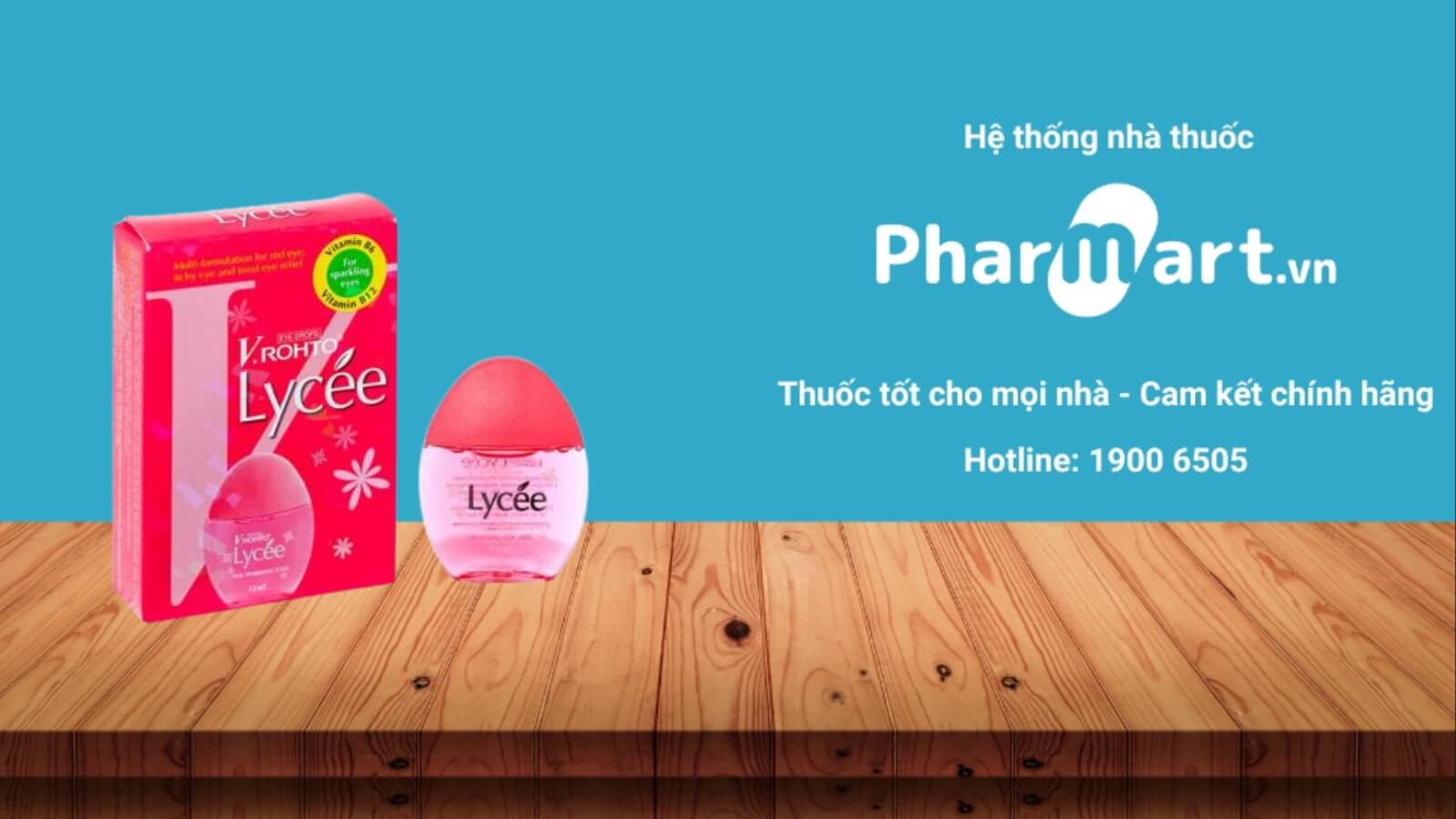 Địa chỉ mua Nhỏ mắt VRohto Lycee uy tín, chất lượng