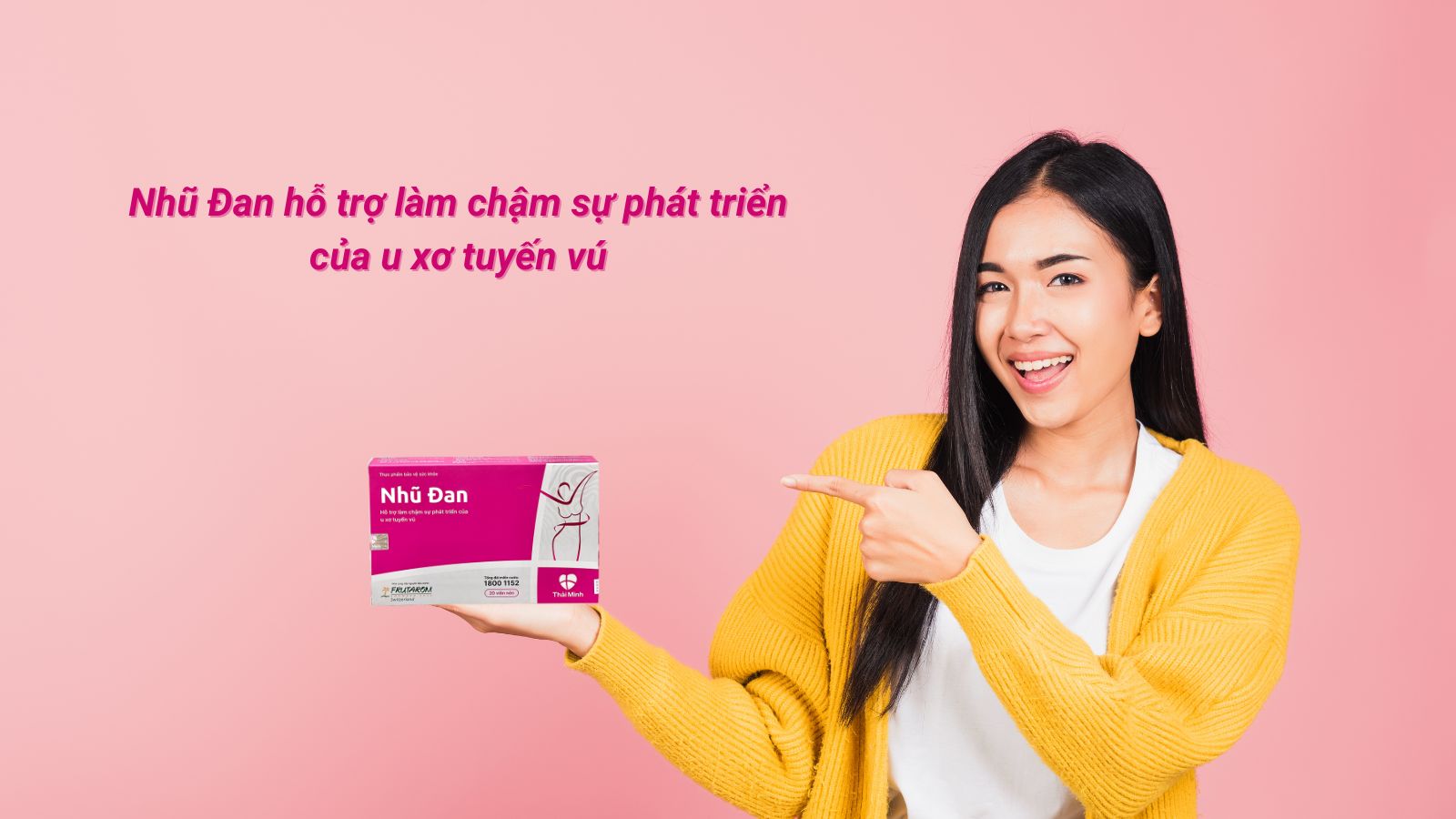 Nhũ Đan hỗ trợ làm chậm sự phát triển của u xơ tuyến vú
